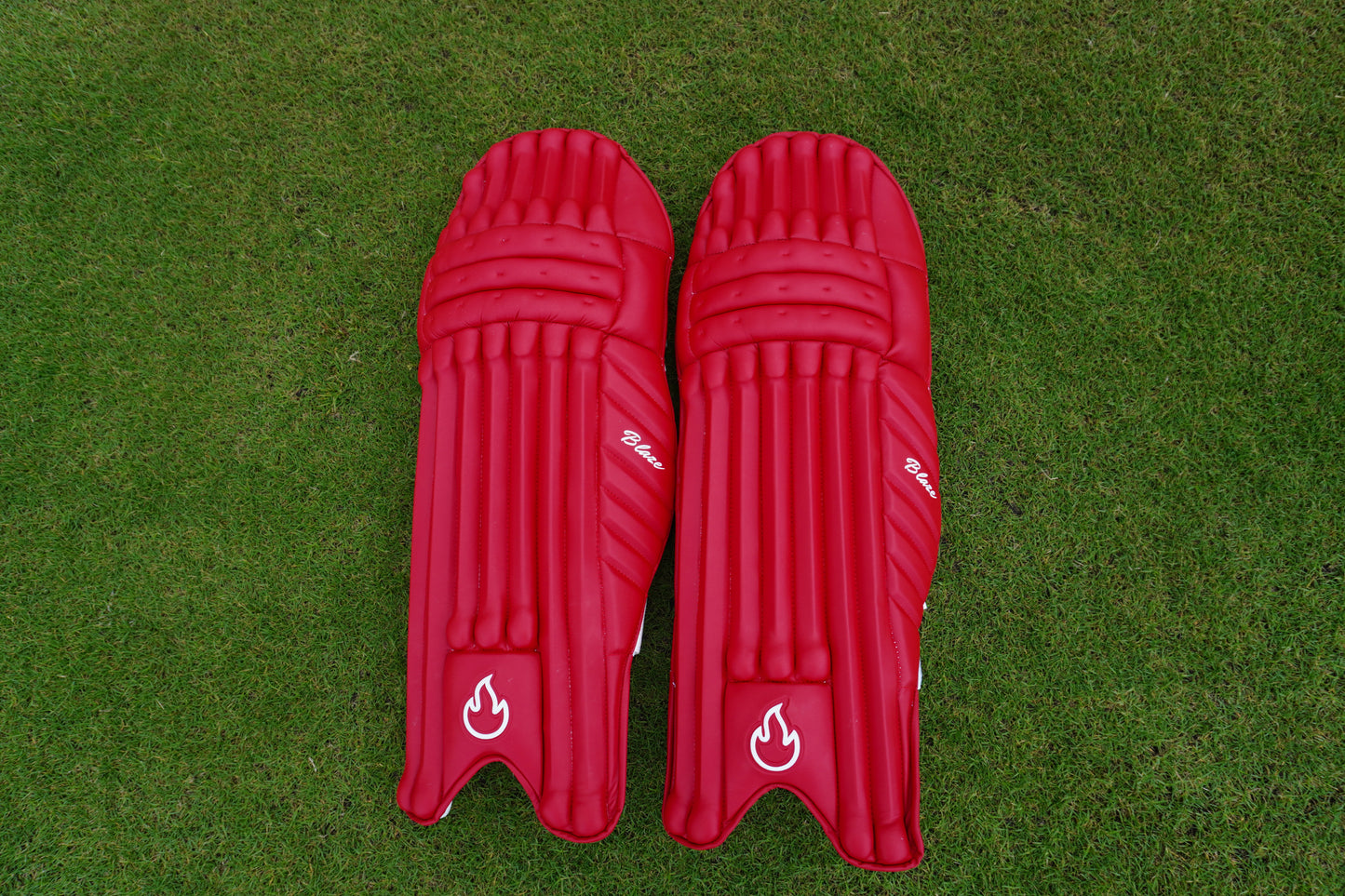 Red Batting Pads