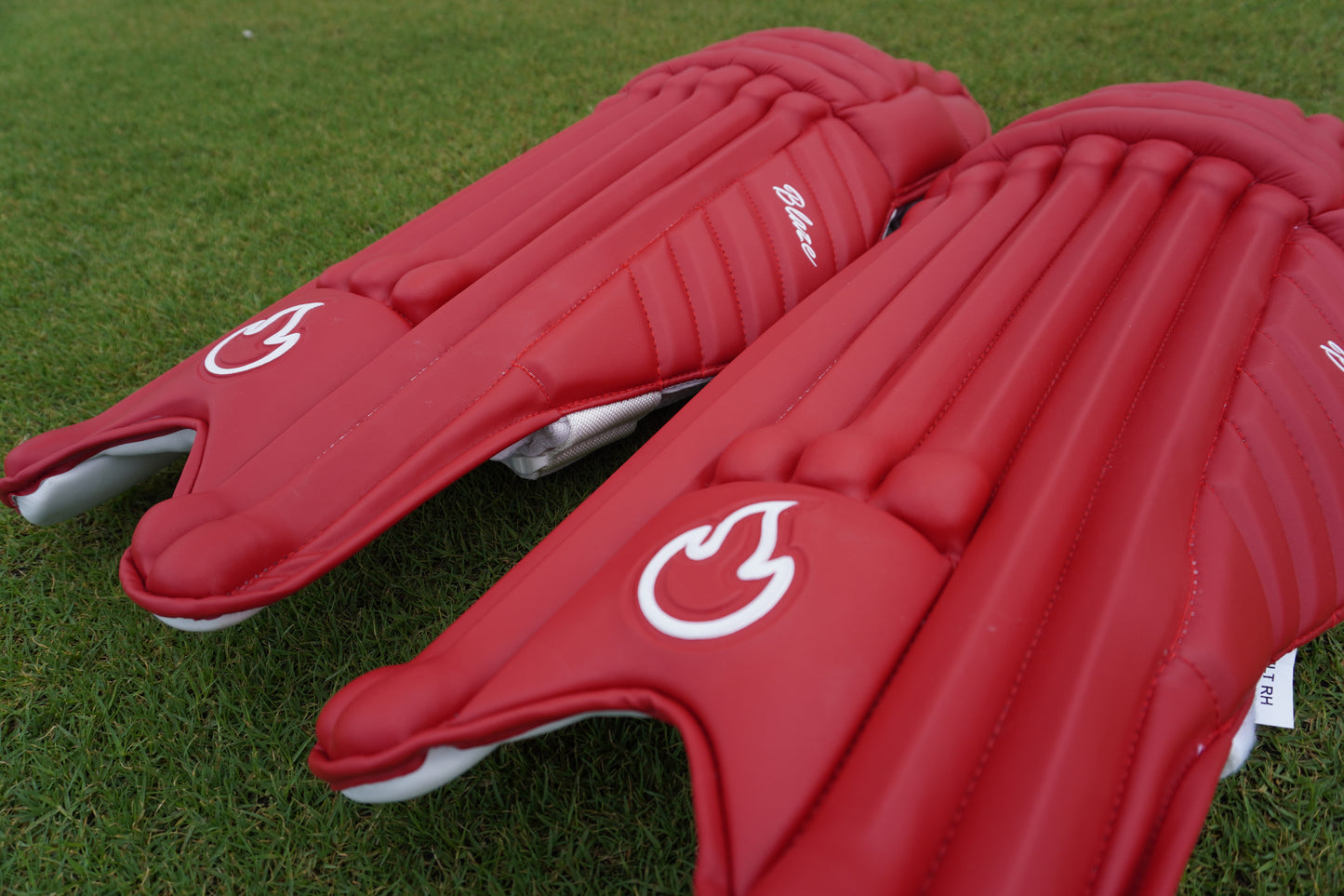 Red Batting Pads