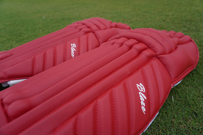 Red Batting Pads